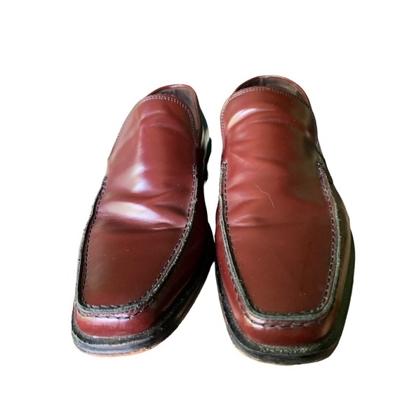 Kenneth Cole New York Chestnut Brown Loafer Mens Size 11.5 Slip On Dress Shoe - Picture 11 of 14